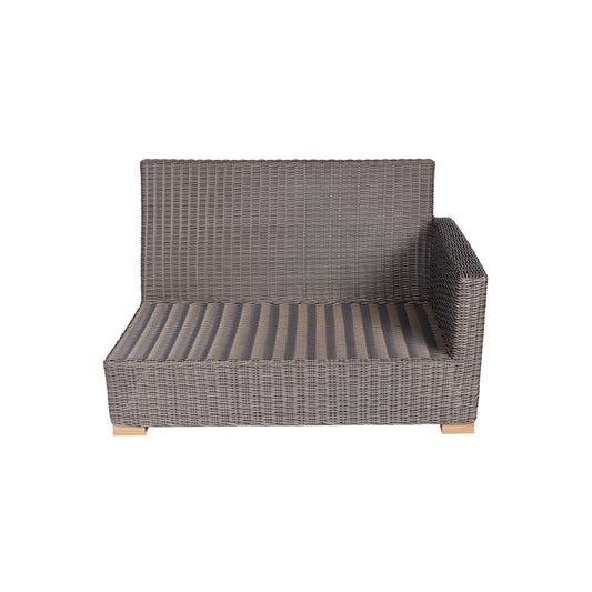 Royal Teak Collection Sanibel 2-Seater Arm Left Frame- SB2LFO