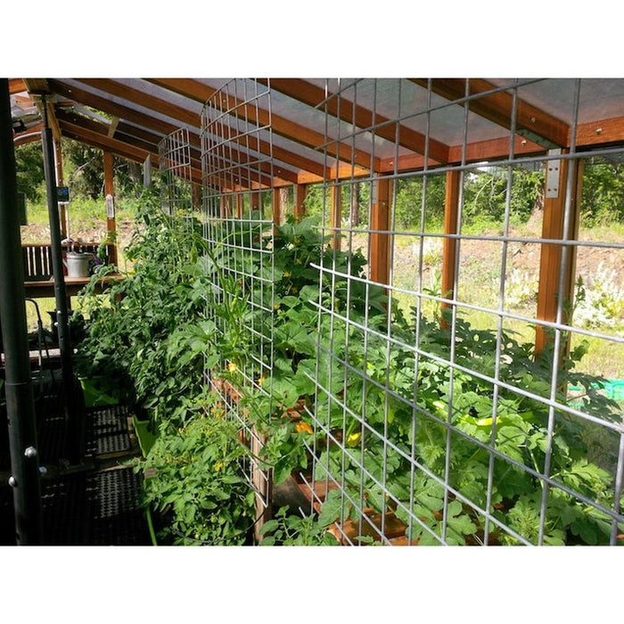 Santa Barbara | Deluxe Redwood Glass Greenhouse/Sunroom Premium Package With 3/16 inch Glass Glazing and Pre-assembled Panels - SB-DE-98