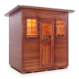 Enlighten Sauna Hybrid Sapphire 5-Person Outdoor Low EMF Sauna - H-16380