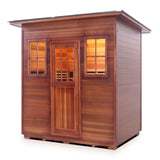 Enlighten Sauna Hybrid Sapphire 5-Person Outdoor Low EMF Sauna - H-16380