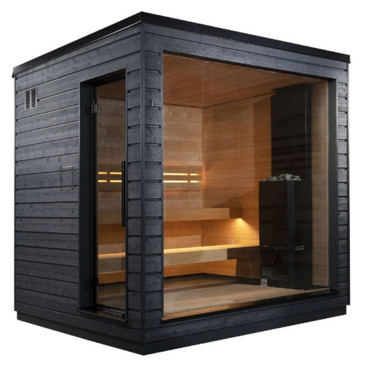 SaunaLife Model G6 Pre-Assembled Outdoor Home Sauna SL_MODELG6