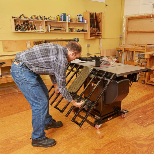 SawStop Folding Outfeed Table - TSA-FOT