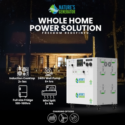 Nature's Generator  Gen 2 Solar and Wind Generator - NGPHAUW