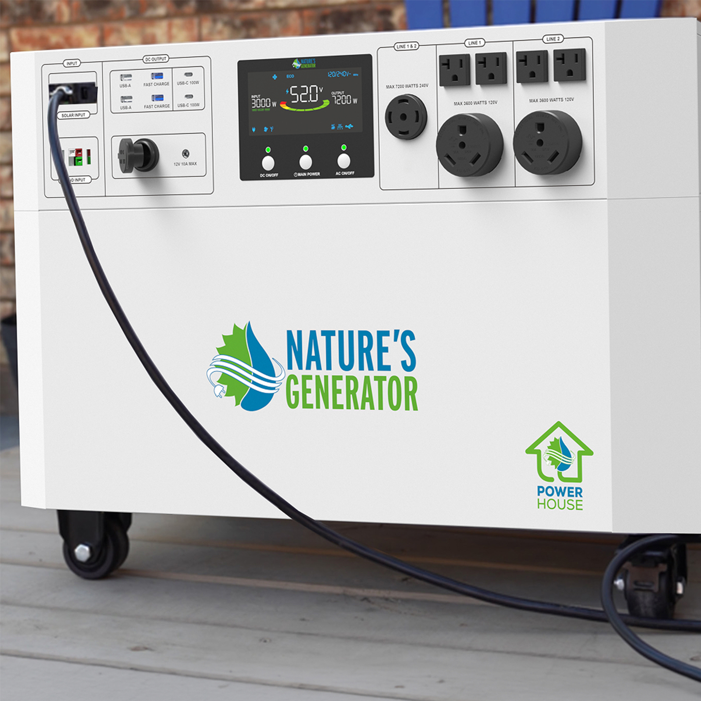 Nature's Generator  Gen 2 Whole Home Solar Generator - NGPHAU