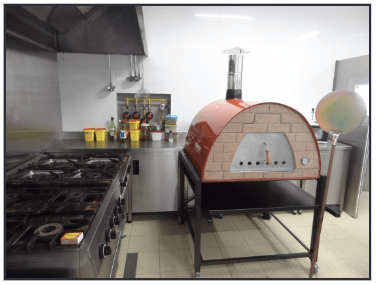 MAXIMUS PRIME LARGE PORTABLE PIZZA OVEN RED