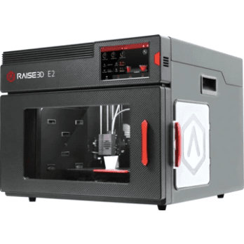 Raise3D E2 IDEX Independent Dual Extruders Auto-Leveling Desktop 3D Printer