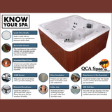 QCA Spas - Star Series - Dream Weaver 7 Person Hot Tub with Lounger