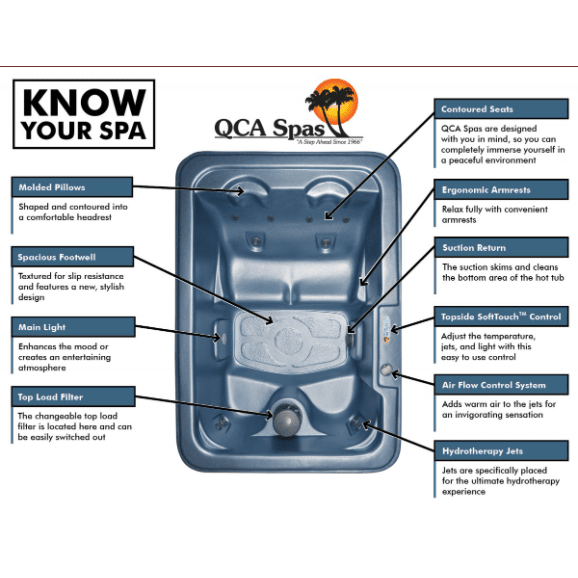 QCA Spas - Star Series - Mystic 4 Person