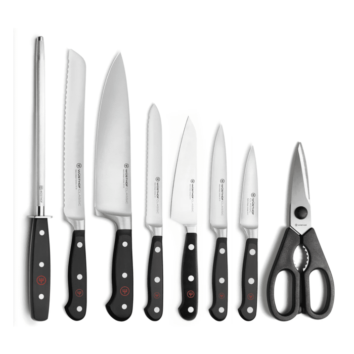 Wusthof Classic 9-Piece Knife Block Set