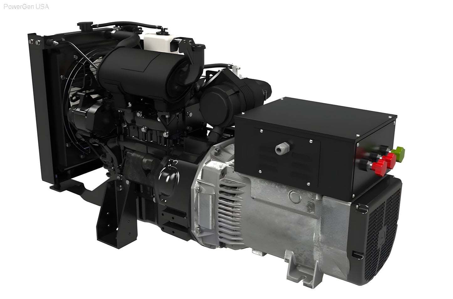 Aurora Generators 8kW 48 Volt DC Generator/ No Canopy Enclosure - PowerGen USA - AGi10P-48-O