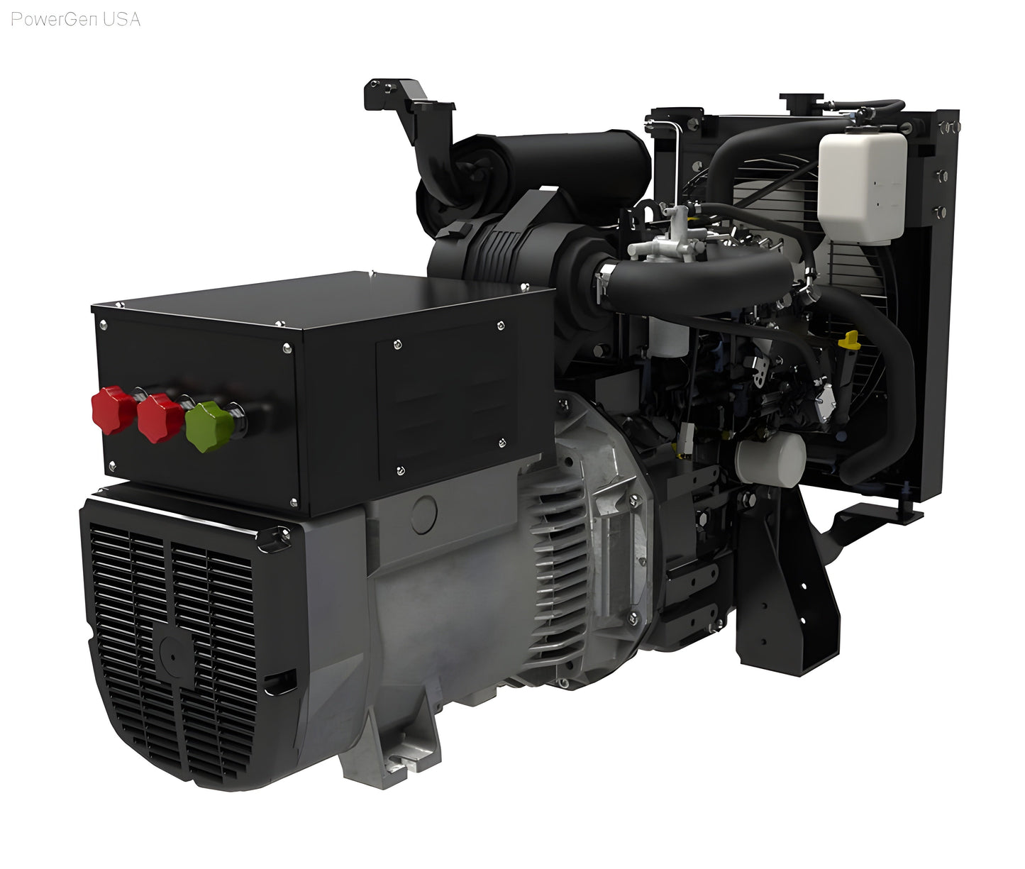 Aurora Generators 8kW 48 Volt DC Generator/ No Canopy Enclosure - PowerGen USA - AGi10P-48-O