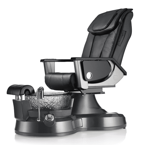 J&A LENOX LX PEDICURE SPA CHAIR - DSP-J&A-SPA-LENOX-LX-BLK-GY-BLK