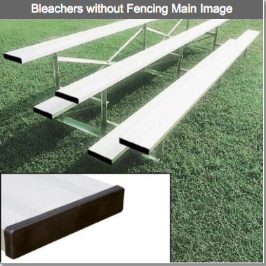 2-3 Row Aluminum Bleachers - 569-1214