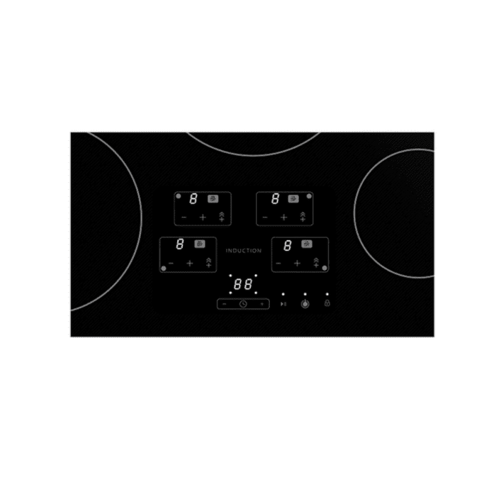 Sharp USA 30 in. Width Cooktop, European Black Mirror Finish Made with Premium SCHOTT Glass - SDH3042DB