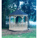 Amish Country Gazebos Wood Gazebo-In-A-Box KIAB-WGIB