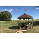 Amish Country Gazebos Wood Gazebo-In-A-Box KIAB-WGIB