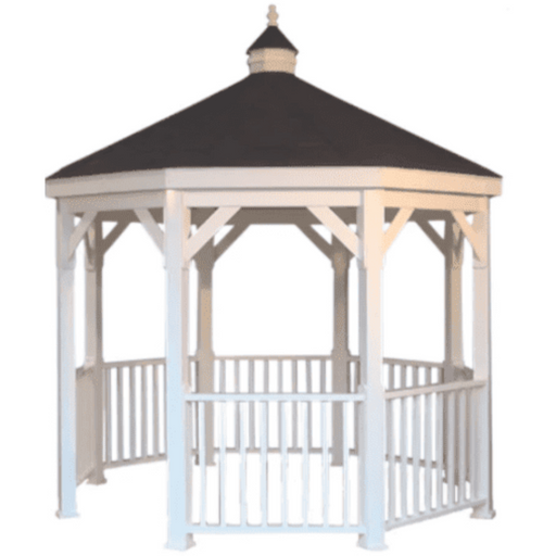 Amish Country Gazebos Vinyl Gazebo-In-A-Box KIAB-VGIB