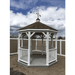 Amish Country Gazebos Vinyl Gazebo-In-A-Box with Floor