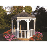 Amish Country Gazebos Vinyl Gazebo-In-A-Box with Floor