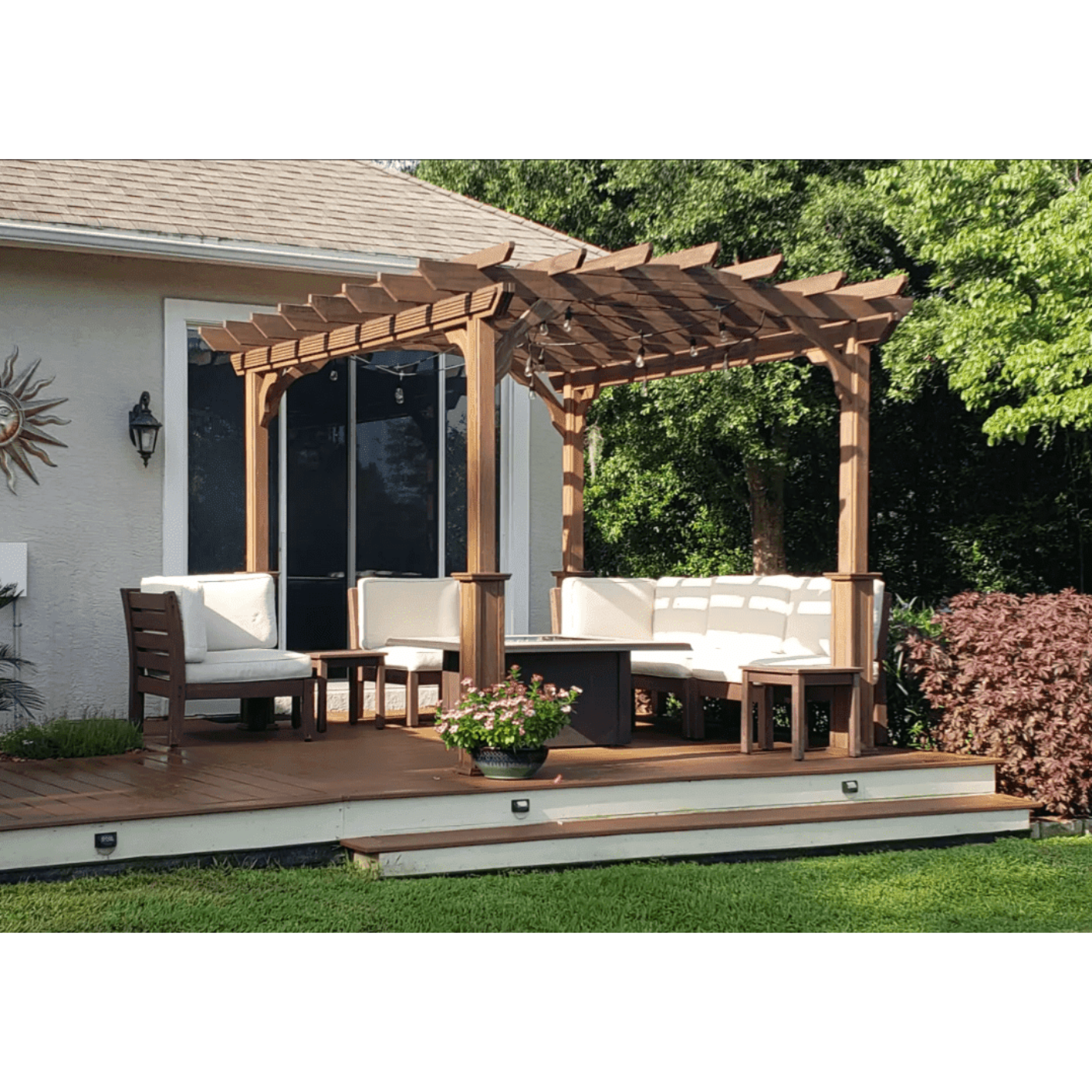 Amish Country Gazebo Pergola-In-A-Box 10 x 12 KIAB-PIB