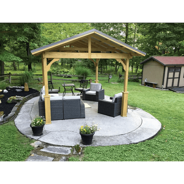 Amish Country Gazebo Pavilion-in-a-Box 12 x 15 KIAB-PAV