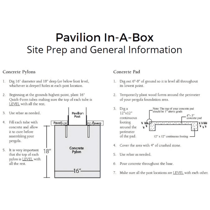 Amish Country Gazebo Pavilion-in-a-Box 12 x 15 KIAB-PAV