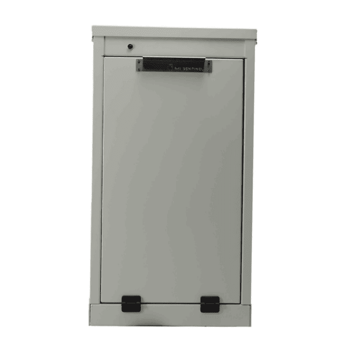 MB Sentinel Box Sentinel Dual Door Cabinet with Letter Slot Straight Sided for Fences and Columns - Combination Mail and Package Box - MBS0000082