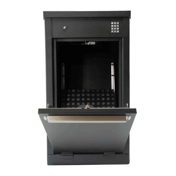 MB Sentinel Box Sentinel Dual Door Tapered Sided Cabinet for Fences and Columns - Package Only - MBS0000142