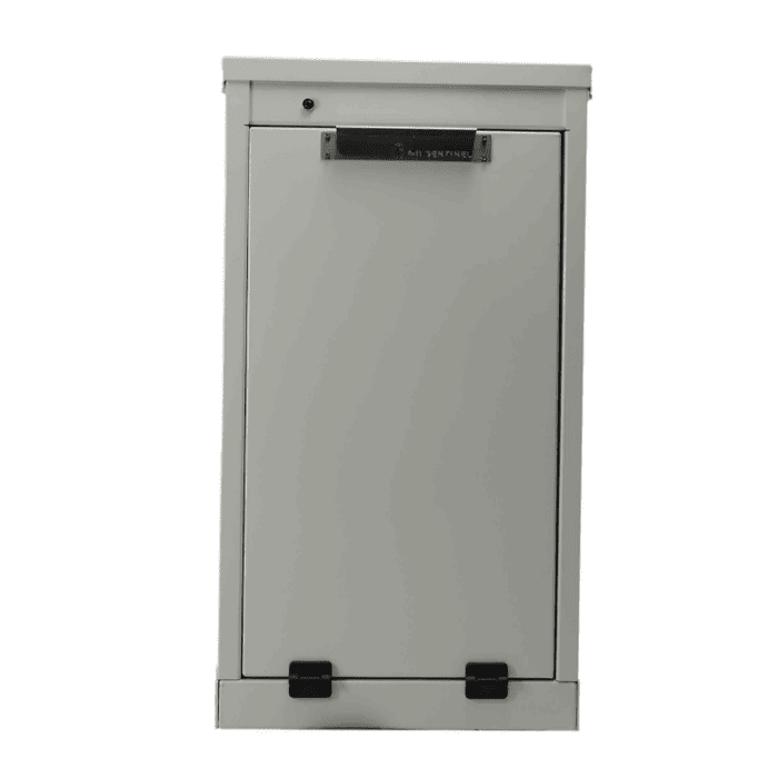 MB Sentinel Box Sentinel Dual Door w/ Letter Slot Straight Sided Cabinet for In Home install - Combination Mail and Package Box - MBS0000172