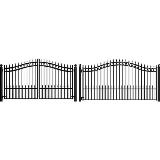 Amazing Gates Concord Style Driveway Swing Gate