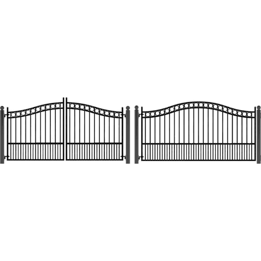 Amazing Gates Sonoma Style Driveway Swing Gate