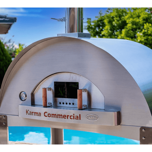 WPPO Karma 55" Stainless Steel Commercial Wood Fired Oven - WKK-04COM