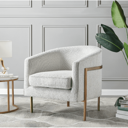 New Pacific Direct Harrod Fabric Accent Arm Chair Antique Gold Legs 1 - 250018-563