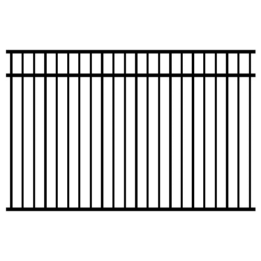 Amazing Gates Telluride Welded Fence Panel DH-FN-TELL-WLD-5