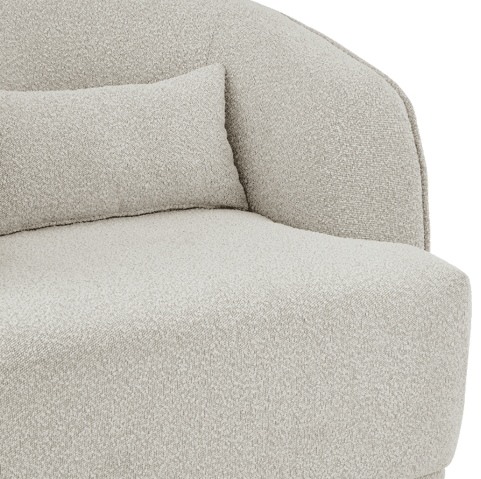 New Pacific Direct Steward Fabric Swivel Accent Chair  - 1900188-563