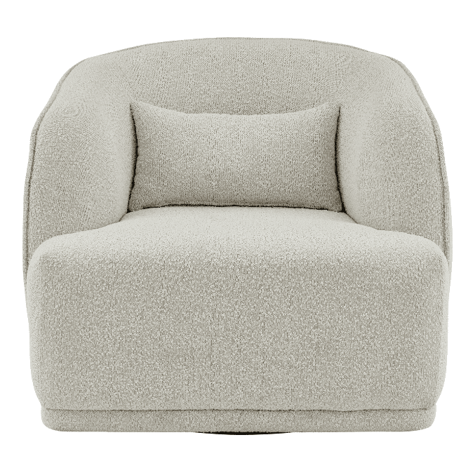 New Pacific Direct Steward Fabric Swivel Accent Chair  - 1900188-563