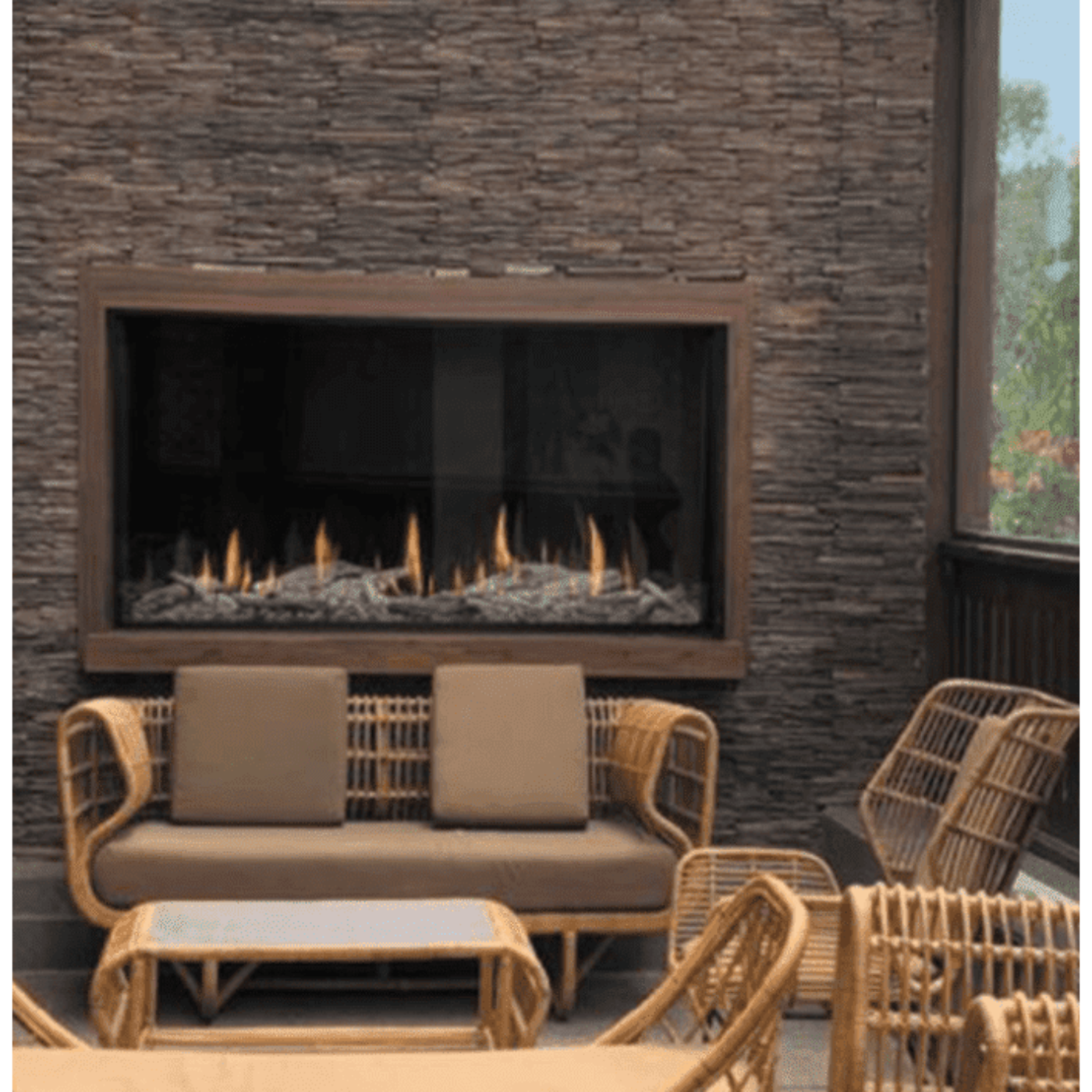 Montigo Prodigy Series 5' Single Sided Fireplace - PCPR512N