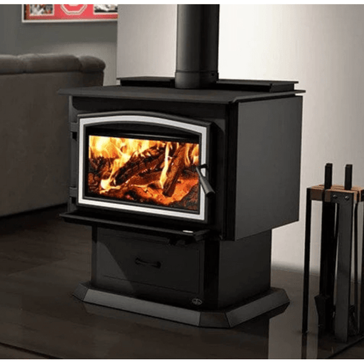 Osburn 3500 Wood Stove with Heat Activated Variable Speed Blower - OB03500