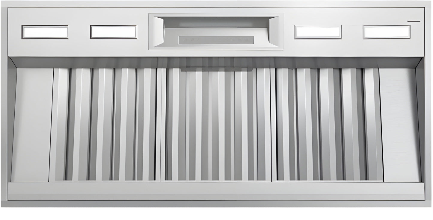 Thermador VCIN48GWS 48" Custom Insert Smart Range Hood, 4-Speed, LED Lighting, Baffle Filter (Blower Sold Separately)