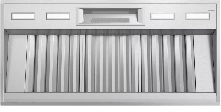 Thermador VCIN48GWS 48" Custom Insert Smart Range Hood, 4-Speed, LED Lighting, Baffle Filter (Blower Sold Separately)