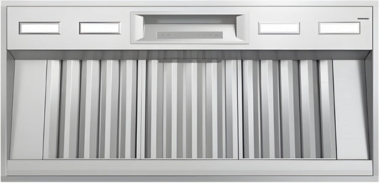 Thermador VCIN48GWS 48" Custom Insert Smart Range Hood, 4-Speed, LED Lighting, Baffle Filter (Blower Sold Separately)