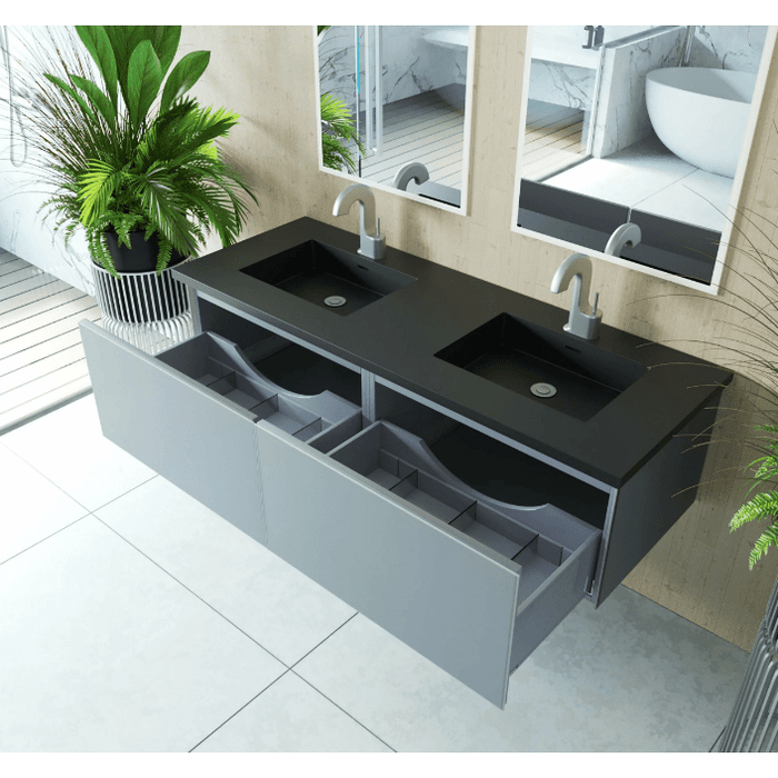 Laviva Vitri 60" Double Vanity - 313VTR-60DFG