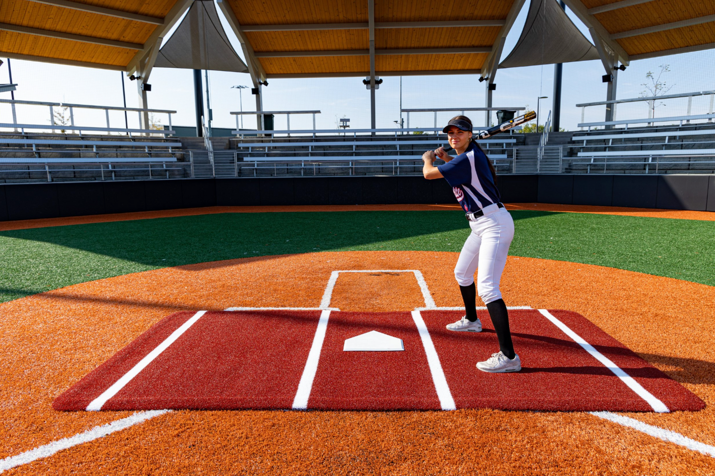 Portolite SOFTBALL SILVER - FIELD DEFENSE SYSTEM - SOFTBALLSILVERFULLGREEN