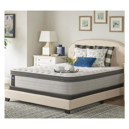 Sealy Posturepedic Summer Rose Plush Euro Pillowtop Innerspring Mattress