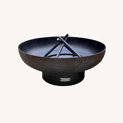 SeasonsFirePitsEllipticalSteelFirePitwithoutfire-min