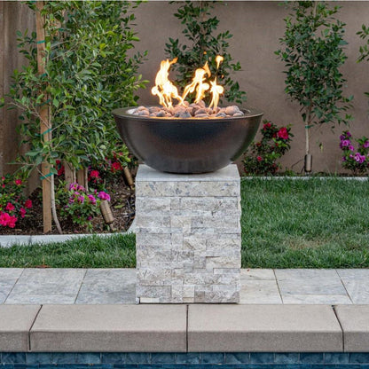 Sedona Powder Coated Steel Planter Bowl LifeStyle 2