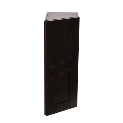 Selected Vendors Anchester 12" x 30" Wall-Mounted Frameless Espresso Wood Cabinet - AE-WEA1230
