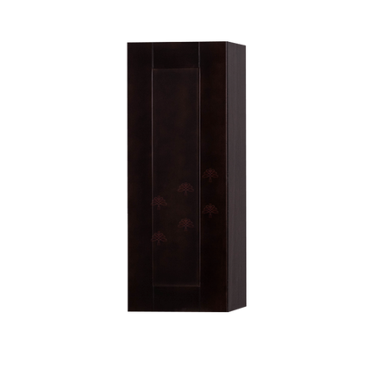 Selected Vendors Anchester 12" x 30" Wall-Mounted Frameless Espresso Wood Cabinet - AE-WEA1230