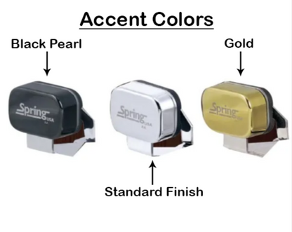 Spring USA 2384-88 Titanium Seasons Induction Buffet Server- Black Pearl Accents - SP238488