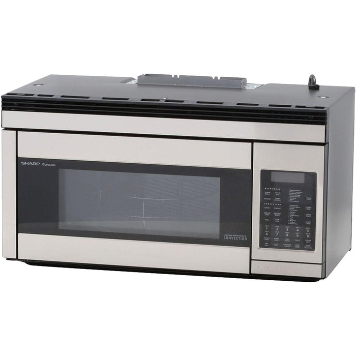 Sharp 1.1 cu. ft. 850W 30 in. Over-the-Range Convection Microwave in Stainless Steel R1874T